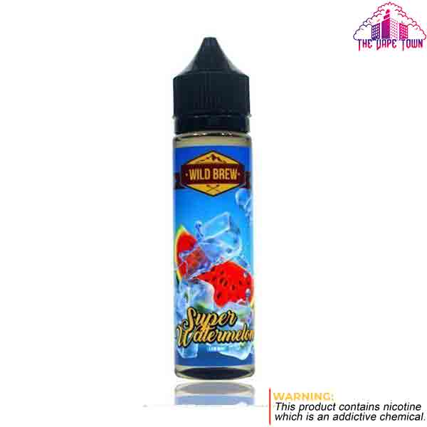 Wild Brew Super Iced Watermelon Malaysian E-Liquid - 60ml