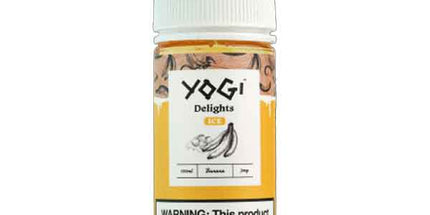 Yogi Delights Banana Ice Freebase E-juice 3mg - 100ML