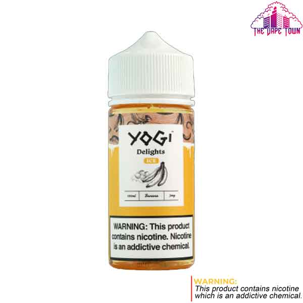 Yogi Delights Banana Ice Freebase E-juice 3mg - 100ML