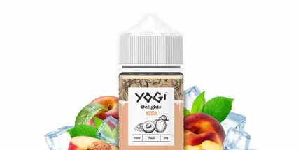 Yogi Delights Peach Ice Freebase E-juice 3mg - 100ml