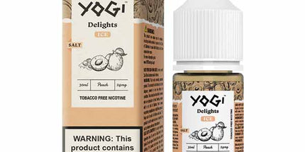 Yogi Delights Peach Ice Salt Nic E-juice 35mg - 30ml