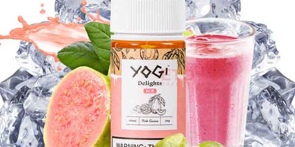 Yogi Delights Pink Guava Ice Freebase E-juice 3mg - 100ML