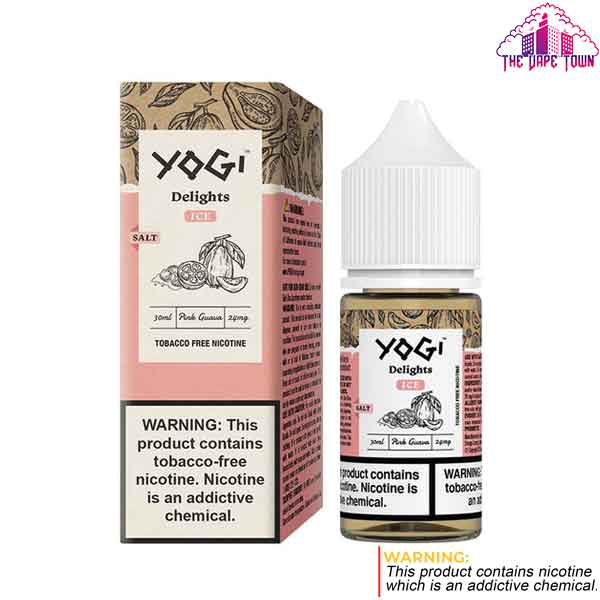 Yogi Delights Pink Guava Ice Nic Salt E-juice 35mg - 30ML