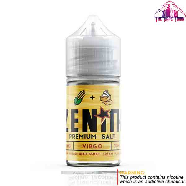 Zenith Virgo Bread With Sweet Cream & Corn Salts 25mg - 30ml