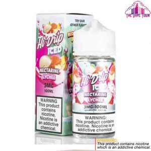Hi-Drip Iced Sweet Nectarine Lychee 0/3/6mg E-Juice - 100ml
