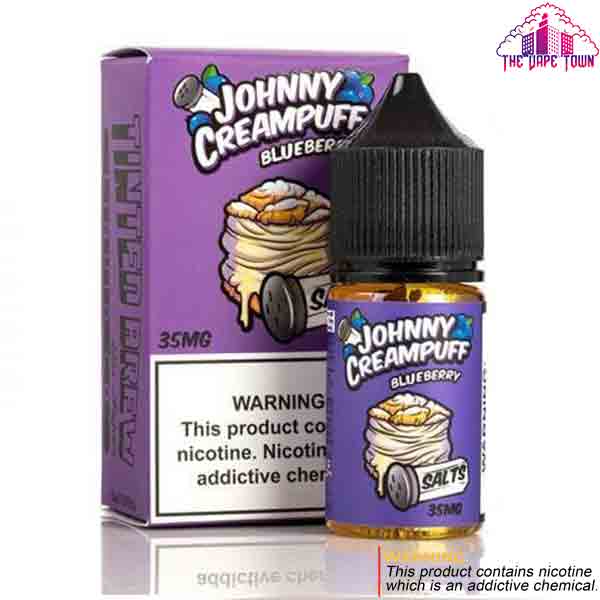johnny-creampuff-sweet-blueberry-cream-35-50mg-nic-salt-30ml-thevapetown