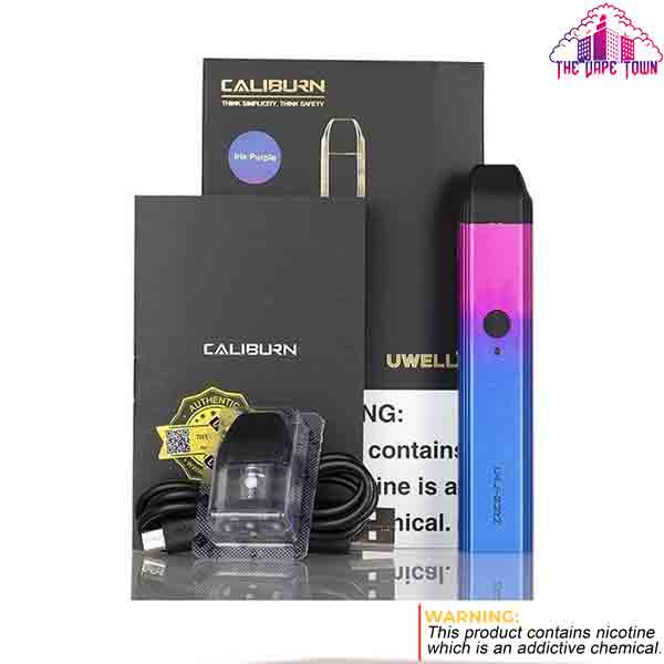 uwell-caliburn-portable-11w-pod-system-with-520mah-2ml-thevapetown-2