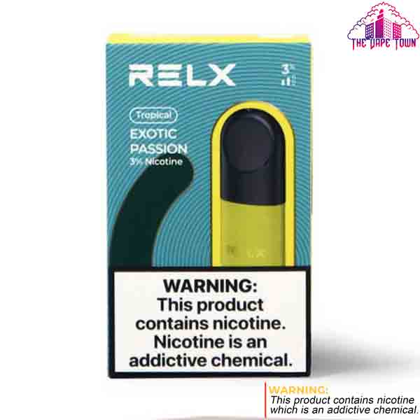 relx-pod-pro-exotic-passion-fruit-3%-nicotine-strength-thevapetown