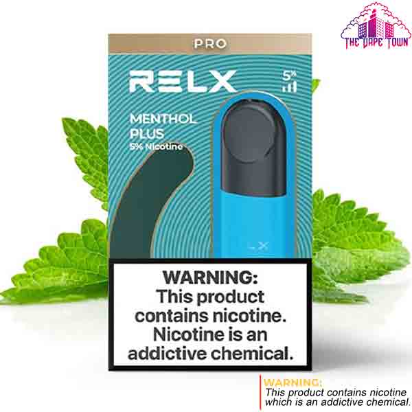 relx-pod-pro-ice-menthol-plus-5%-nicotine-strength-1.9ml-thevapetown