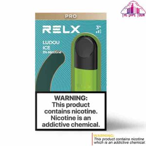 RELX Pod Pro Ludou Green Bean Ice 3% Nicotine – 1.9ml
