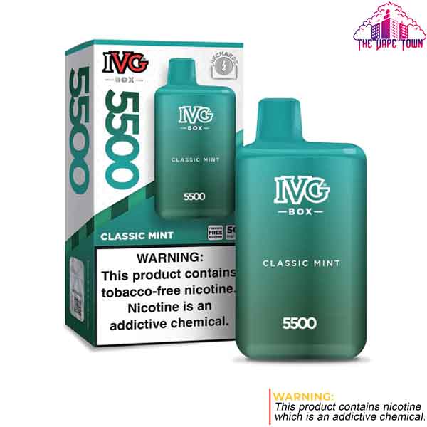 ivg-rechargeable-disposable-box-5500-puff-50mg-classic-mint