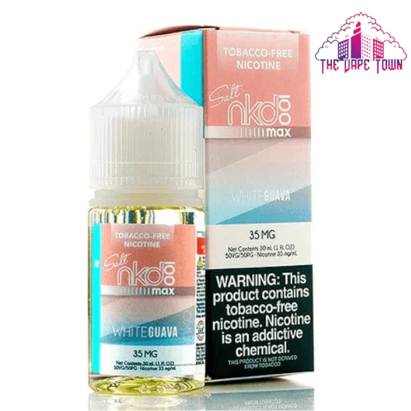 WHITE GUAVA ICE SALT BY NAKED MAX – 30ML (1) (1)